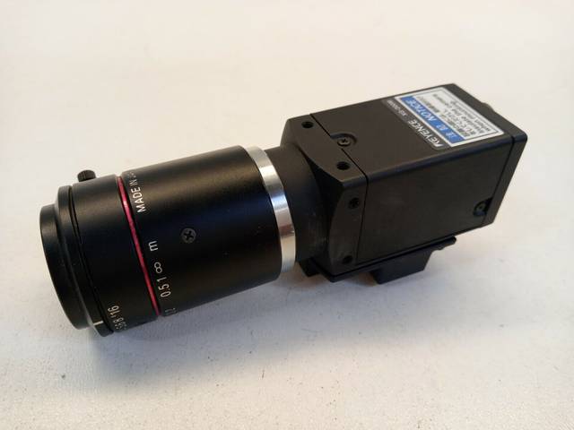 Keyence XG-200M Camera 2 Million Pixel B/W with Lens F1.8/25mm