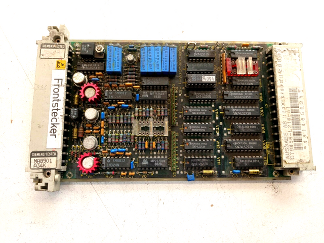 Siemens C79458-L214-A1 ПЛК модуль процессор вставная плата E-Stand: 04