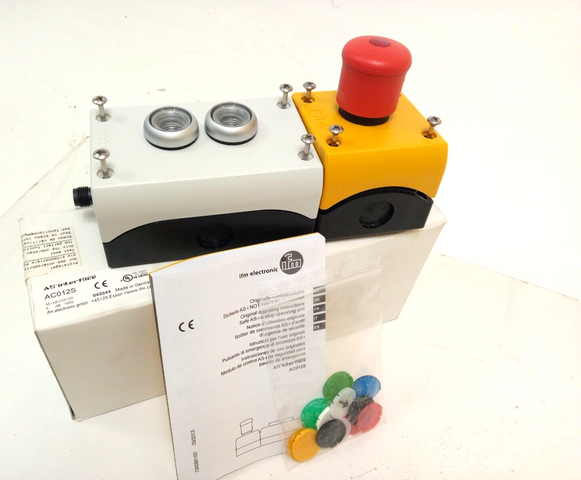 Secure AS-Interface EMERGENCY STOP control unit AC012S