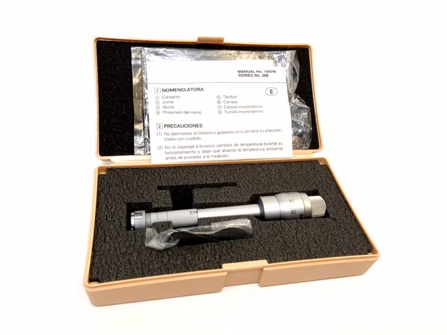 Mitutoyo 368-705 Innenmessschraube 16-20 mm 2G2 Holtest 1047M Messschraube