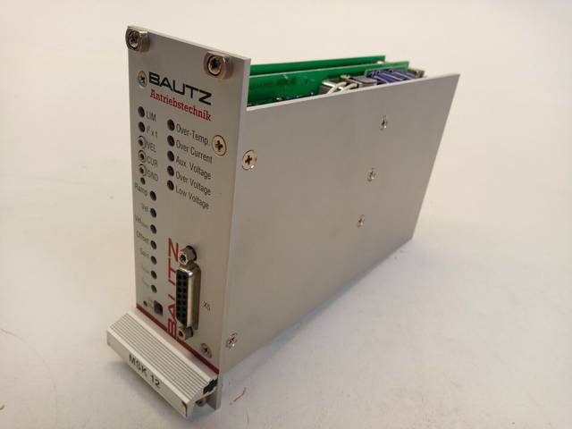 Bautz MSK12-10-ES2-DA معزز سيرفو، معزز سيرفو، وحدة معالجة SPS
