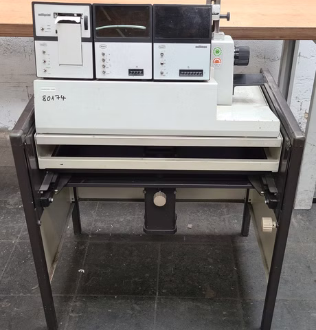 Mahr 865 SE Indikatorkalibrator mit 1505 IC Indikator + 1299 IC/S Drucker
