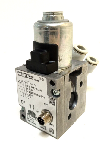 Aventics R414002295, ED05 24V / 0-6bar Max P(1)=11bar, Valve, Pressure Regulating Valve