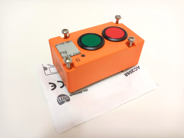 Ifm Electronic Illuminated Push Button Module 2 Buttons/2 LEDs AC2088