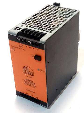 IFM DN4033 Switching Power Supply, Power Supply 24V 10A, DC Power Supply