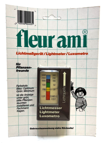 Fleur ami Light Meter Luxmeter Lux Light Meter for Flowers and Plants Grow