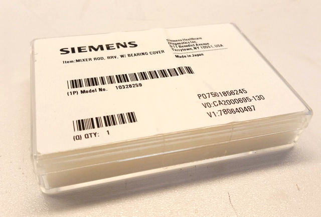 Siemens 10328259 Mixer Rod RRV with Bearing Cover, ADVIA, Mixing Rod, Lab, Laboratory