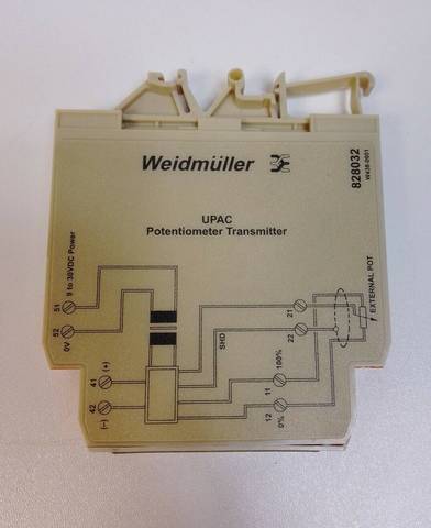 Weidmüller 828032 UPAC потенциометр-преобразователь
