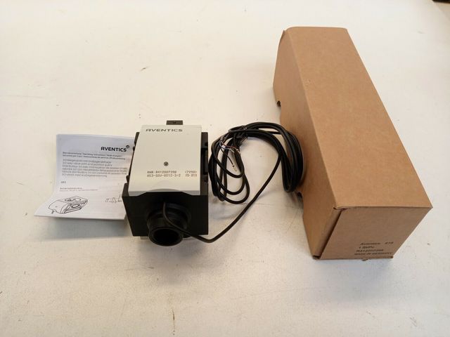 Bosch Rexroth Aventics R412007398 Solenoid Valve Electrical AS3-SOV-G012-3/2..Valve