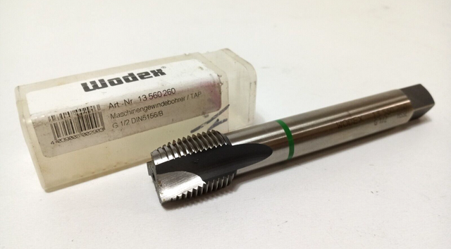 Wodex, G 1/2 DIN5156/B, машинный метчик, метчик, 13 560 260