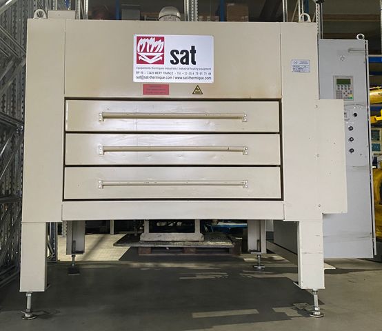 Sat B2599A Печь с выдвижными ящиками 1000T Многокамерная печь 130 °C Промышленная печь Сушильная печь