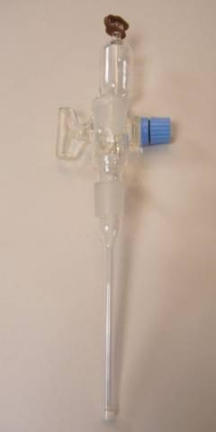 Metrohm glass electrolyte vessel with storage container
