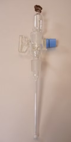 Metrohm Elektrolytgefäss aus Glas mit Vorratsbehälter