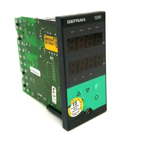 Gefran 1200 Temperature Controller Type 1200-RD00-00-0-1-000, Relay Output,100 → 240V