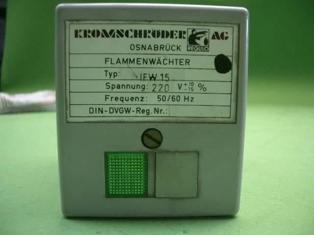 Kromschröder IFW 15 Flame Monitor