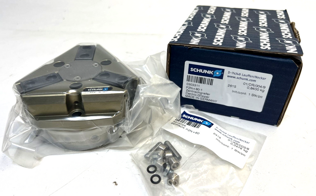 Schunk, PZN+80-1, 0303311, Centric Gripper, Universal Gripper