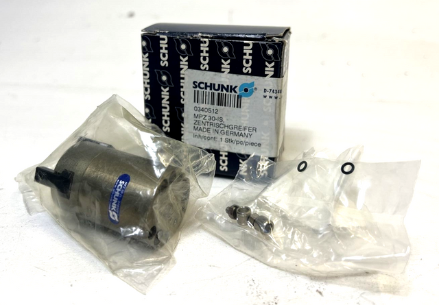 Schunk, MPZ 30-IS, 0340512, центрирующий захват, захват, 3-пальцевый захват