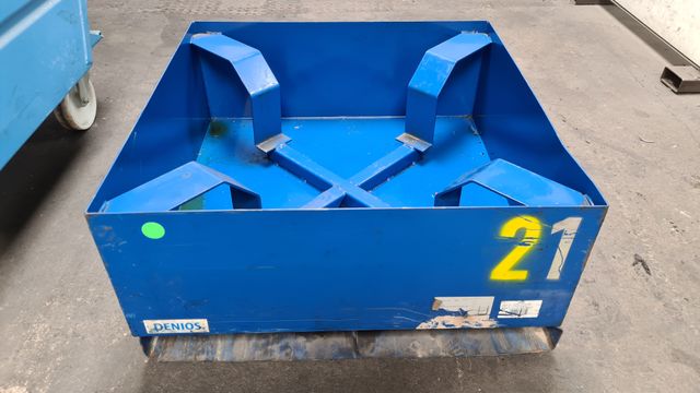 Denios 1 P2-F Spill Pallet 200 Liters Oil Tray with Drum Support driveable under