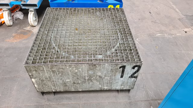 Auffangwanne Ölauffangwanne 200 l Ölwanne 800 x 800 x 450 mm