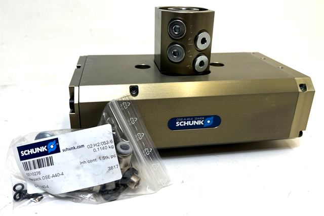 Schunk, OSE-A40-4, 354404, Rotary Unit, Swivel Piece, Pneumatic