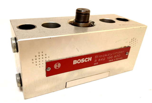 Bosch 3842196800 Cylinder Block 3 842 196 800 Block Cylinder, Cylinder, Pneumatic