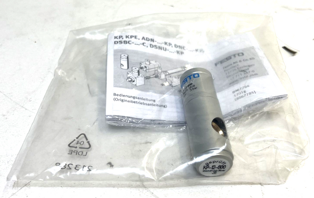 Festo, KP-12-600, 178456, Clamping Cartridge, Clamping Cartridge