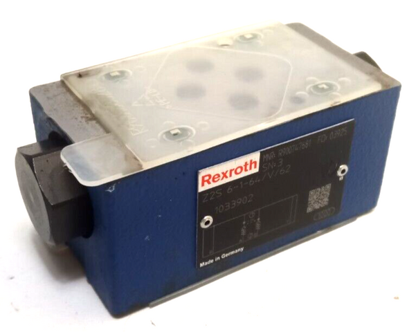 Bosch Rexroth Z2S6-1-6X/V/62 Check Valve R900747681 Valve