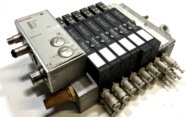 Rexroth 0 821 758 010  RMV-DP/F Profibus 0 820 056 501 Клапанный остров 0 820 056 101
