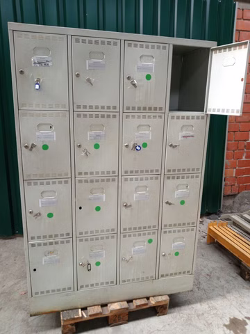 Schließfachschrank Taschenspind Spind Spinde Wertfach Wertschließfach 120x50x179
