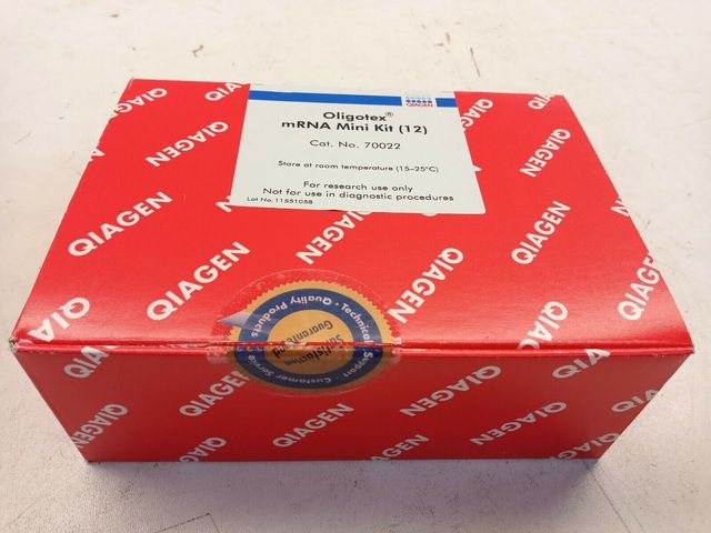 Qiagen 70022 Oligotex mRNA Mini Kit (12) Лабораторный набор для тестирования, анализ