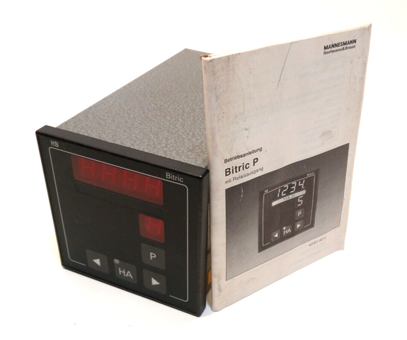 Hartmann & Braun ABB Bitric P 61422-0-1100302  230V AC Industrial Controller