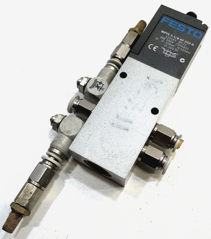 Festo MPYE-5-1/8HF-010-B 151693 صمام طرق 0-10bar صمام 24 VDC
