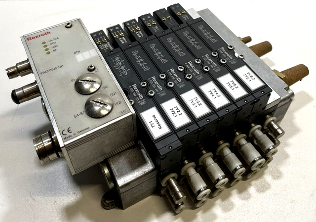 Rexroth 0821758000 + 1827030166-106 5x 0 820 056 501 Остров клапанов 0 820 056 101
