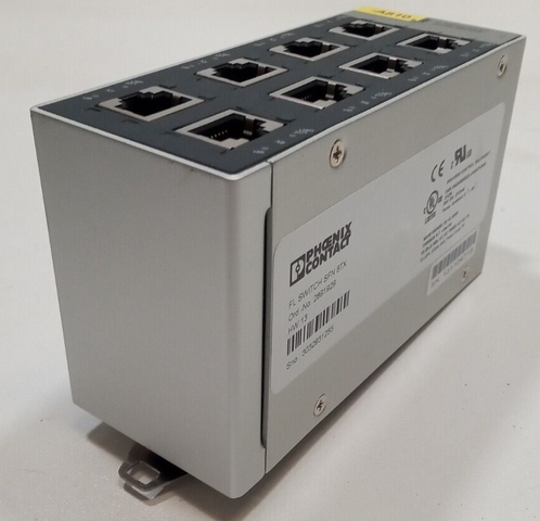 Phoenix Contact FL SWITCH SFN 8TX Промышленный коммутатор Ethernet 2891929 НОВЫЙ