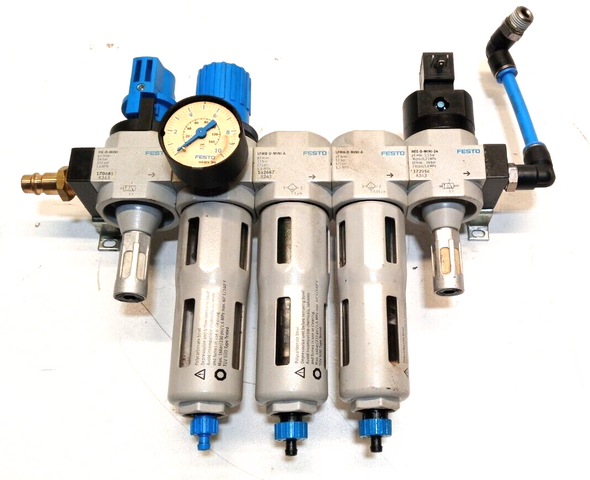 Festo Maintenance Unit HEE-D-Mini-24 LFMA-D-MINI-A HE-D-MINI