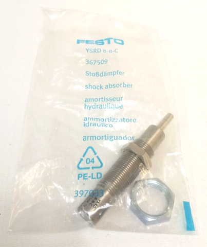 Festo 367509 YSRD-8-8-C Shock Absorber, Shock Absorber, Damper, Pneumatic