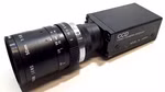 Sony CCD XC-73 Kamera, Module, Camera + Cosmicar Objektiv, Linse 1:1.8 Industrie