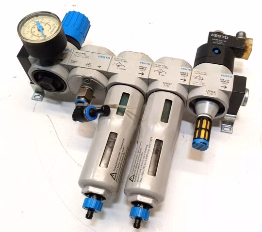 Festo Wartungseinheit HEE-D-MINI-24 LFMB-D-MINI-A FRM-D-MINI