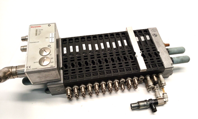 Клапанный остров Rexroth, распределительный клапан RMV-DP/F IP 65 R480241864, узел на 10 BAR