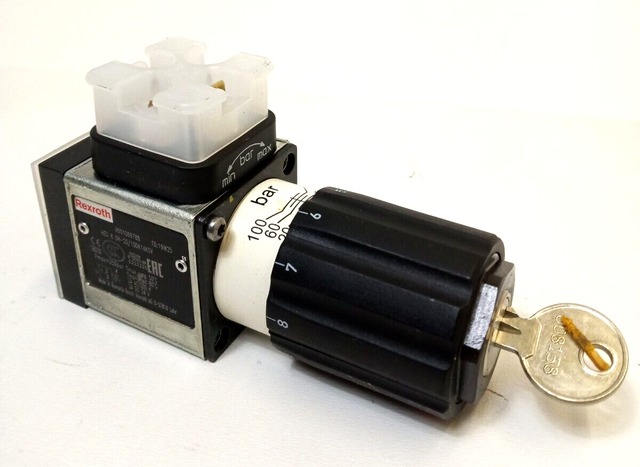 Rexroth HED 8 OH-20/100K14KSV Piston Pressure Switch incl. Key, Hydraulic