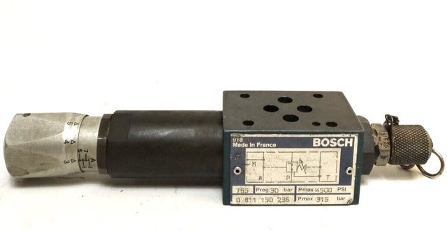 Bosch 0 811 150 236 Pressure Relief Valve 0811150236 Limiting Valve, Valve