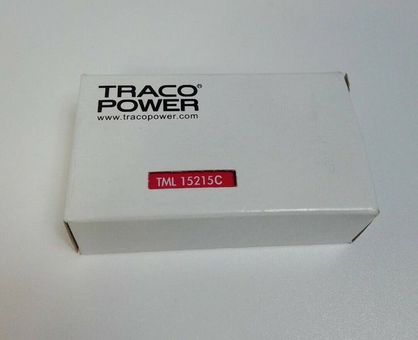 محول الطاقة Tracopower TML 15215C 15W مزدوج الإخراج 500/500 مللي أمبير