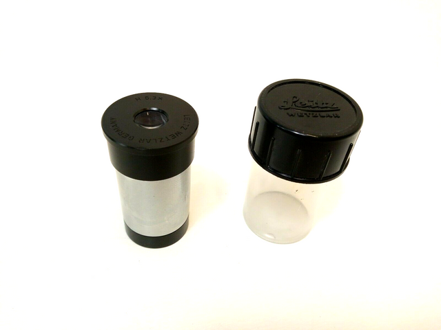 Leitz Wetzlar H 6.3x H6.3x H 6.3x 6.3 x Lens Lens Camera Microscope