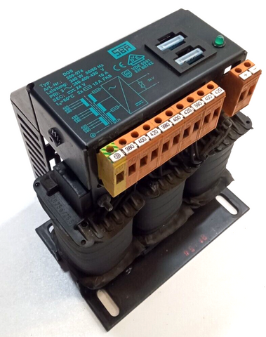 SBA DGS Transformer 209-074 Current 192W Prim 3x380 +/-5% V Transformer Sec. 24 DC 8DC