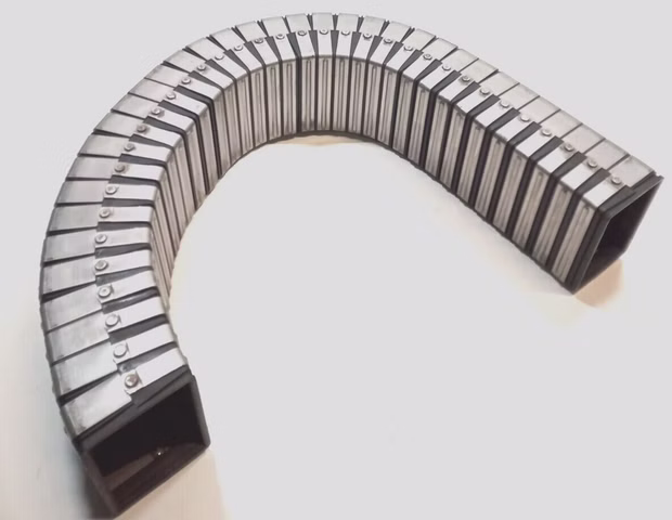 Energieführungskette geschlossen Schleppkette ca. 100cm Kabelführung Edelstahl