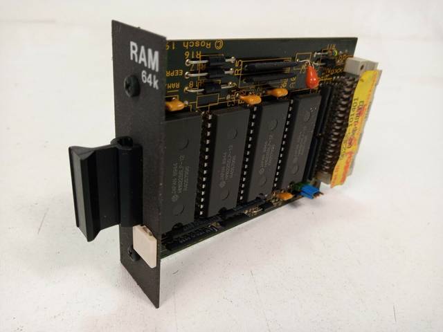 Bosch RAM 64k 062365-101401 Memory Module 052193-3017 PLC Module 062365-101303