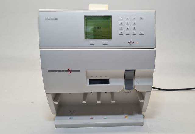 Radiometer Copenhagen ABL5 Blood Gas Analyzer BGA Analyser Blood Gas Analyzer