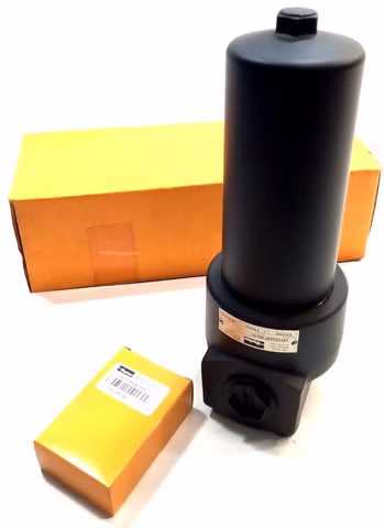 Parker 28P202QBT1MG161 Hochdruckfilter + Parker FMUT1MVMU14H Druckanzeige Filter