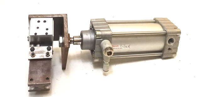 Rexroth 0822243003 Pneumatic Cylinder 0 822 243 003 + Schunk Type RH925PX