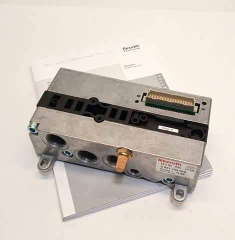 Rexroth 0 821 758 010 Valve Manifold 0821758010 10 BAR
